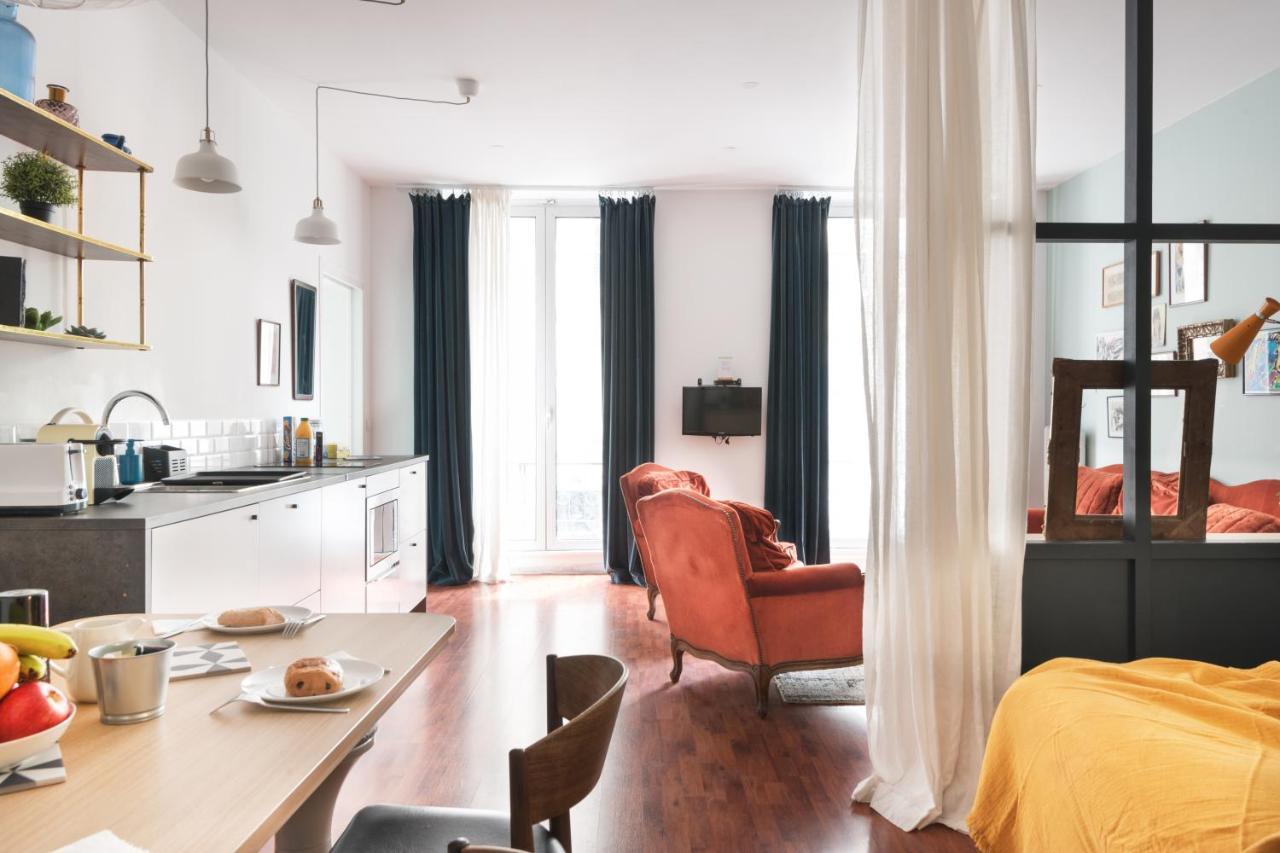 Chez Emma Ou Jules - Quartier Montorgueil Parijs Buitenkant foto